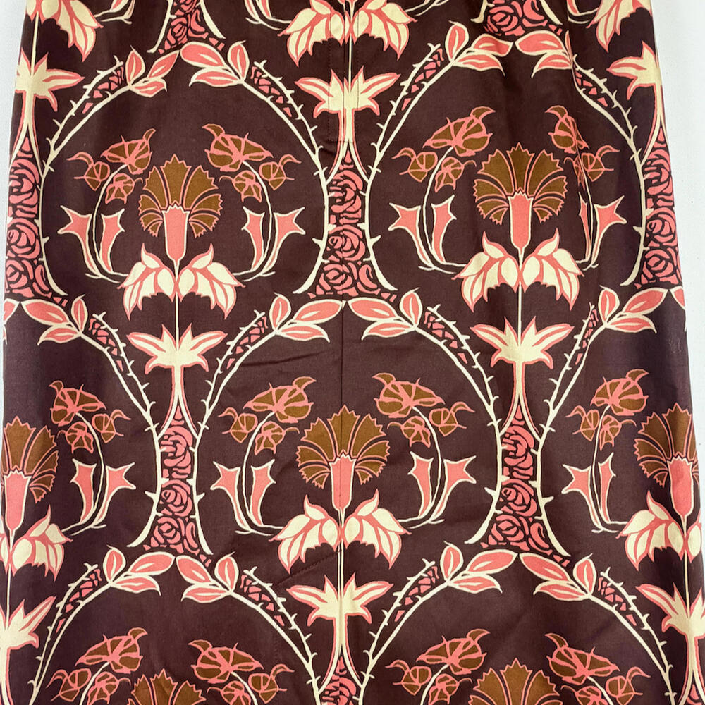 NWT Cara Cara Blaze Floral Skirt in Arcada Chocolate High-Rise Midi Size 0 - Picture 4 of 9